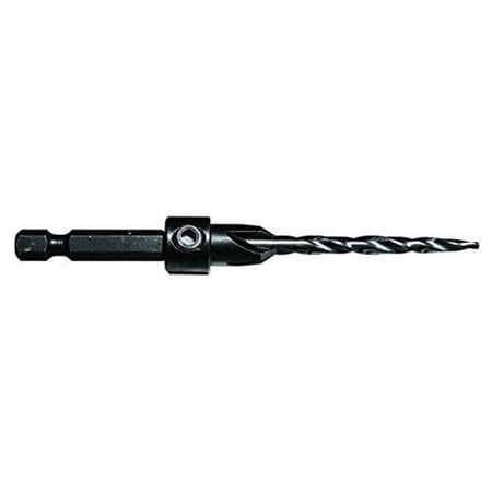 UPC: 0081838374082 | Century Drill & Tool 37408 Taper Countersink No. 8 – 0.25 in. Hex Shank