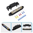thumbnail image 1 of WHAMVOX 17 Pcs Power Distribution Block Electrical Power Distribution for RVs Black Zinc Alloy, 1 of 8