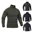 thumbnail image 2 of Camisa De Combate Para Hombre Con Uniforme Táctico Militar, 2 of 7