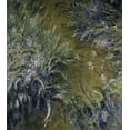 thumbnail image 2 of Monet, Claude 12x13 Gold Ornate Wood Framed with Double Matting Museum Art Print Titled - The Path Through the Irises, 2 of 4