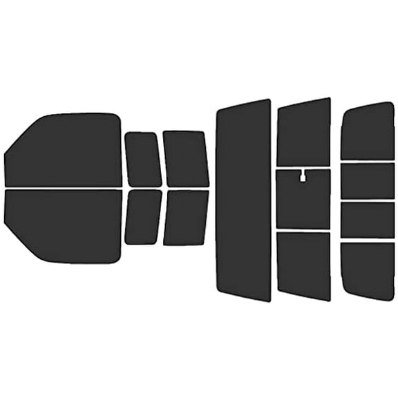 Rvinyl Car Window Pre Cut Tint Film Kit Complete 20% Single Ply Fit Ford Ranger 1993-2011