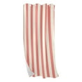 thumbnail image 2 of Blackout Curtains Window Curtain for Bedroom Living Room 1 Panel 82"x42" Pale Red and Off-white Striped, 2 of 8