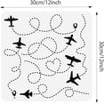 1pc PET Hollow Out Drawing Painting Stencils for DIY Scrapbook Photo ...