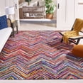 thumbnail image 2 of SAFAVIEH Nantucket Akilah Geometric Cotton Area Rug, Pink/Multi, 11' x 15', 2 of 11