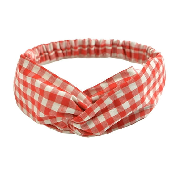 TELOLY Headbands for Women,Cloth Head Wraps,Sweat Bands Headbands for Women,Red1