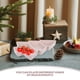 thumbnail image 4 of Plato de fruta con forma de árbol de Navidad creativo Plato de bocadillos de frutos secos de plástico para el hogar Platos portátiles Bandeja para servir (rosa claro), 4 of 6