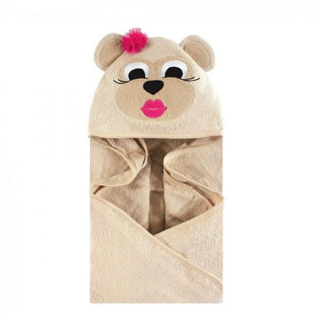 UPC: 0660168571721 | Hudson Baby Infant Girl Cotton Animal Hooded Towel Miss Monkey One Size