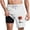 White, variant on DODADAWANJ Mens Board Shorts 5 Inch Quick Dry Drawstring Waistband Swim Trunks with Liner Fashion Summer Beach Short with Pocket White XL