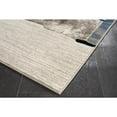 thumbnail image 2 of MDA Rug Imports Rhodes Collection Abstract Area Rug 5'2'' x 7'5'' - White/Blue, 2 of 5