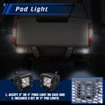 thumbnail image 6 of Rear Bumper,Fit for 2017-2025 Ford F250/F350,w/Main Body+Side Wings,Heavy Duty Steel Black Fine Sand Grain Powder, 6 of 12