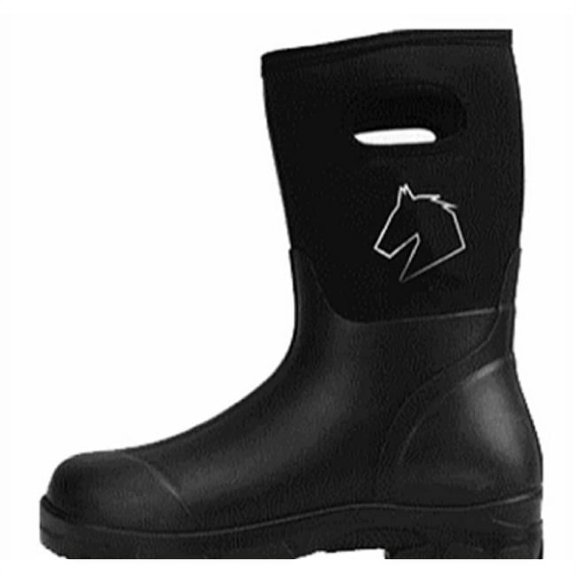 Master Rancher Heavy Duty Work Farm Boots Unisex Men's 10 Women's 12, Black