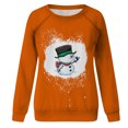 thumbnail image 1 of Sudaderas Navideñas Con Cuello Redondo Para Mujer Primavera Otoño Manga Larga Estampado Suéter Top Odeerbi ODB207859, 1 of 4