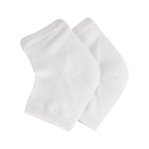 Par de calcetines hidratantes para talones secos y agrietados, gel reparador para talones agrietados, hidratante para pies secos de mujer, calcetines hidratantes para talones.