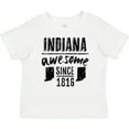 thumbnail image 3 of Inktastic Indiana Awesome Since 1816 Boys or Girls Baby T-Shirt, 3 of 5