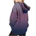 thumbnail image 3 of Cute Hoodies for Teen Girls Trendy Preppy Gradient Pullover Sweatshirt Oversized Hoodies for Girls Kids Clothes Girls Fashion Wear, 3 of 7