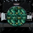 thumbnail image 1 of Abstract Shapes Cool Design Polyester Universal Spare Wheel Tire Cover Wheel Covers for Trailer RV SUV Truck Camper, 1 of 5