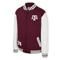 thumbnail image 2 of Youth Colosseum Maroon Texas A&M Aggies Grand Tour Full-Zip Bomber Jacket, 2 of 3