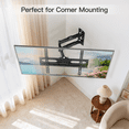 thumbnail image 6 of Mountory Full Motion TV Wall Mount for 26-60" TVs, Swivel and Tilt TV Mount with Single Stud, Max VESA 400x400, up to 77 lbs, 6 of 8