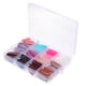 thumbnail image 2 of GOOHOCHY 1 caja de kit de uñas postizas para manicura, uñas postizas esmeriladas, uñas postizas de color esmerilado, 2 of 7