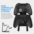 thumbnail image 6 of Controller Desktop Stand Double Game Controller Metal Stand for Controller Cellphone Space Saving Stand Universal Holder, 6 of 9
