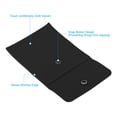 thumbnail image 3 of REGALWOVEN Jewelry Pouches with Snap Button, Velvet Jewelry Pouches Portable Storage Bags Black 3.94"x3.35", 3 of 7