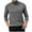 Dark Gray, variant on Ofreoo Men's Solid Color High Stretch High Neck Knit Hoodie Long Sleeve Top Long Sleeve High Neck Top/shirt Essentials Hoodie Deal of the Week