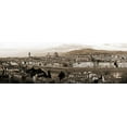 thumbnail image 2 of Ratsenskiy, Vadim 24x11 White Modern Wood Framed Museum Art Print Titled - Panoramic view of Florence, 2 of 4
