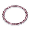 thumbnail image 4 of Miulika Car Engine Start Stop Ignition Button , Bling Diamond Rhinestone Sticker,for Car Accessories Interior Decoration - Pink, as described, 4 of 9