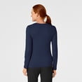 thumbnail image 2 of Layers by Women's Silky Long Sleeve Underscrub, 2 of 5