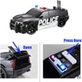 thumbnail image 2 of PEACNNG Police Car Toy Plastic Pursuit Rescue Vehicle with Sirens Sound and Light for Kids Toddlers Boys 1:20, 2 of 5