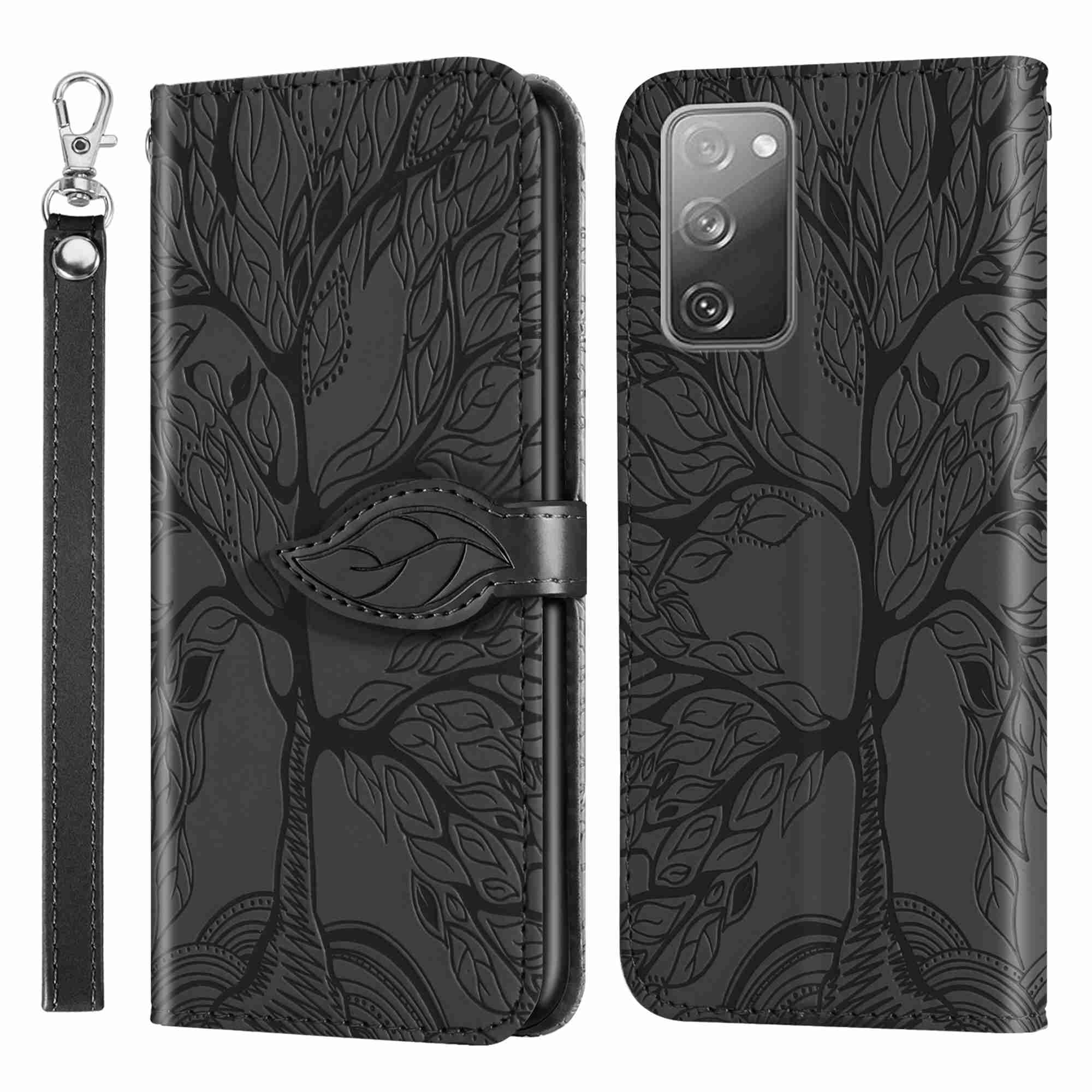 Dteck For Samsung Galaxy S20 Fe Fan Edition 65 Inch Premium Pu Leather Flip Case W Kickstand 1619