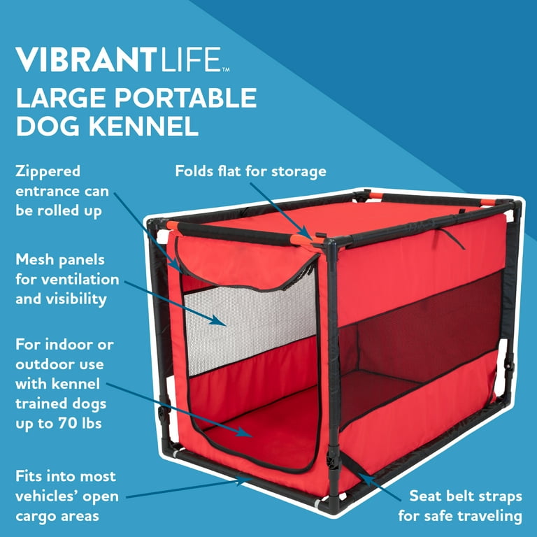 Large portable dog kennel hotsell