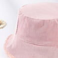 thumbnail image 7 of Winter Bucket Hat Cozy Faux Lambswool Double-sided Reversible Thickened Fleece Solid Color Keep Warm Fisherman Hat, 7 of 7