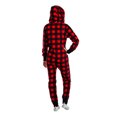 thumbnail image 3 of Pyjamas d'Une Seule Pièce pour Femmes avec Capuche, Pantalons Confortables pour Adultes, Modèle de Père Noël, 3 of 5