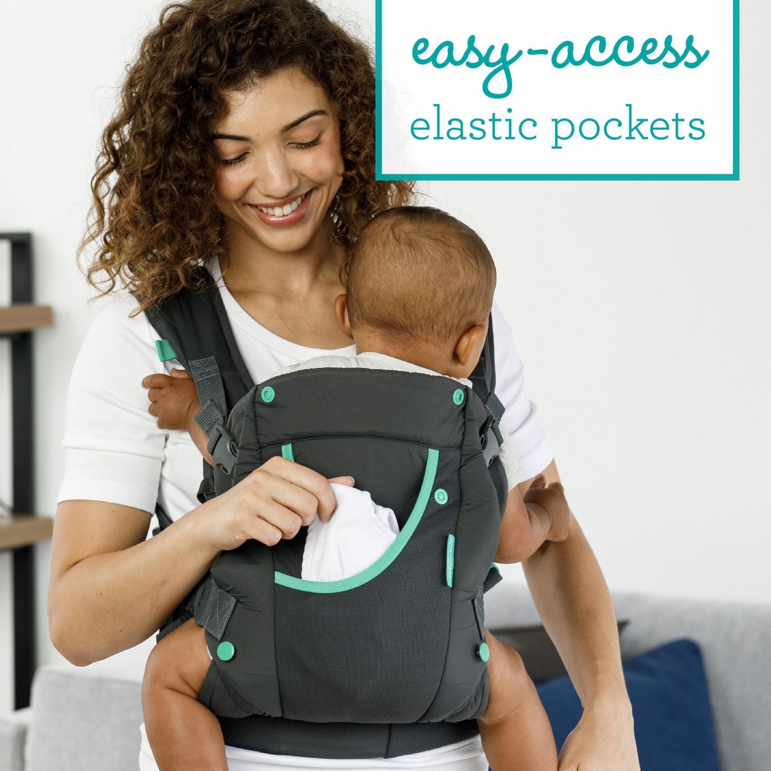 Porte-bébé Infantino Carry On Active multi-poches