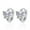 white, variant on Veshon Cubic Zirconia Huggie Earrings 14k Gold Plated Tiny Earrings Small Huggie Hoop Earrings Simple Lightweight Hoops Gift for Women