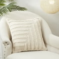 thumbnail image 3 of Saro Lifestyle Sumptuous Tufted Elegance Poly Filled Throw Pillow, 3 of 3
