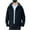 Black, variant on Hvyesh Big and Tall Jackets for Men 2025 Casual Long Sleeve Full Zip Hooded Coat Mens Lightweight Windbreaker Outerwear with Pockets