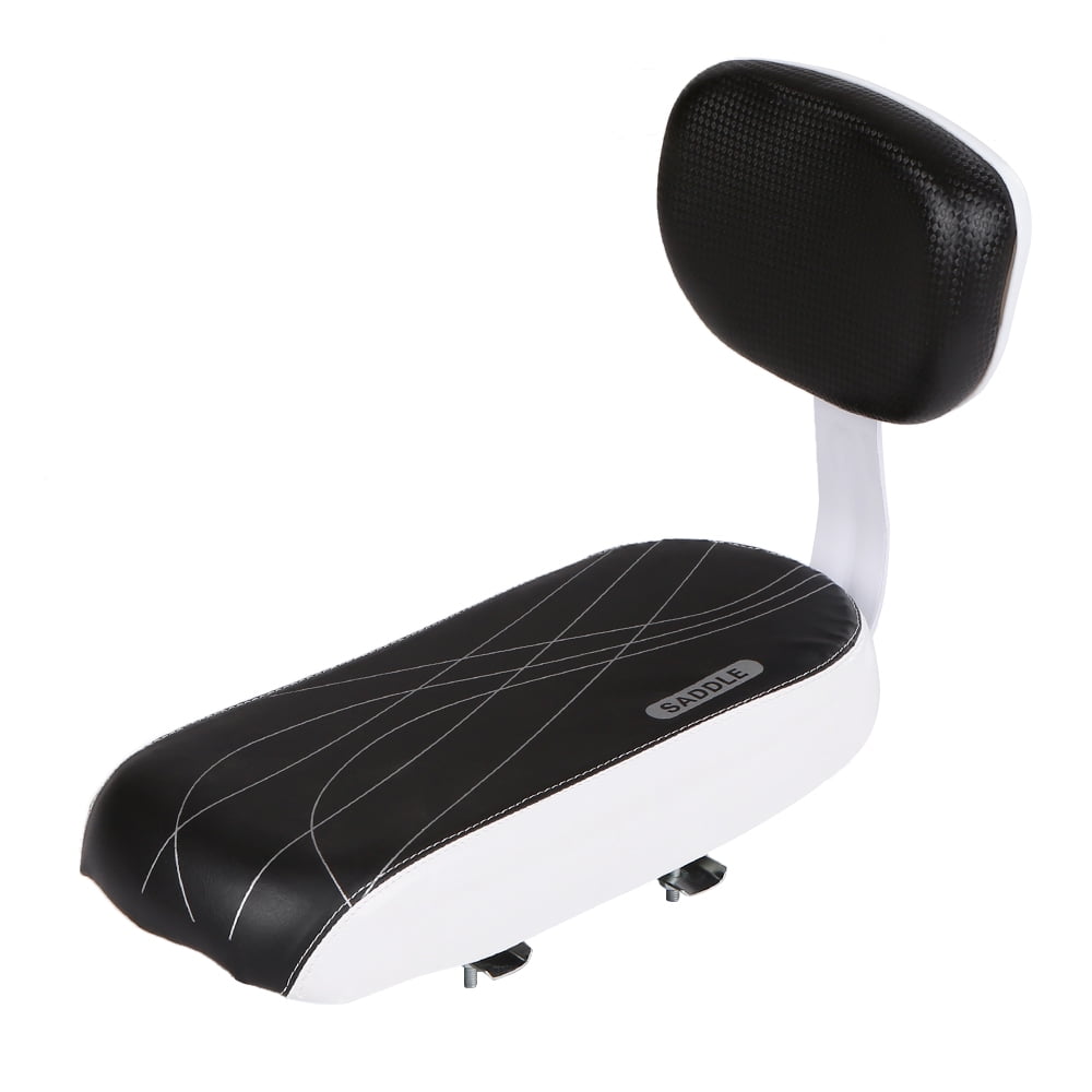 Bicycle Back Seat Cycling Bike Bicycle MTB PU Leather Soft Cushion Rear Rack Seat Children Seat
