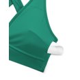 thumbnail image 5 of CRZ YOGA Butterlift Deep V Neck Sports Bras For Women, 5 of 6