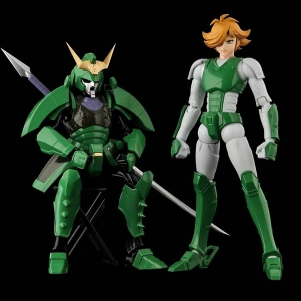Koo Armor Plus Ap Yoroiden Samurai Troopers Ronin Warriors Rowen Toma Hashiba, modelo de armadura doble de Pvc con objeto, figura de acción
