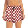 thumbnail image 2 of Logiee Easter eggs Print Women 2 in 1 Running Shorts,High Waisted Athletic Shorts,Gym Workout Shorts with Liner Pockets-Medium, 2 of 7