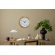 thumbnail image 4 of Reloj de pared Bulova C5005 de madera con ajuste atómico y funcionamiento a pilas, 4 of 7