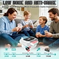 thumbnail image 4 of Electric Shuffling Machine, 1600mAh Automatic Card Shuffler 2 Modes  for Home Card Games, 4 of 7