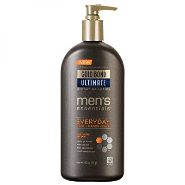 Gold Bond Men's Everyday Essentials Lotion, 14.5 Ounce
