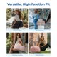 thumbnail image 2 of Bolsa de viaje BAGSMART, bolsa de gimnasio para mujer, 31 L, con neceser, 2 of 6