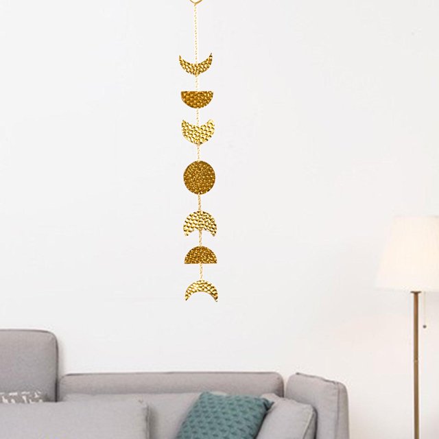 Decoración Colgante de pared Macarena Moon Garland para sala de estar