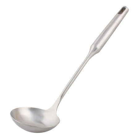 - Home Kitchenware Stainless Steel Soup Porridge Custard Spoon Ladle 36cm Long