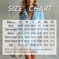thumbnail image 2 of Morttic Women's Long Sleeve V-Neck Shirt & Wide Leg Shorts Set – Chest Pocket, Hem Slit, Solid Color Summer Two Piece Khaki，S, 2 of 2