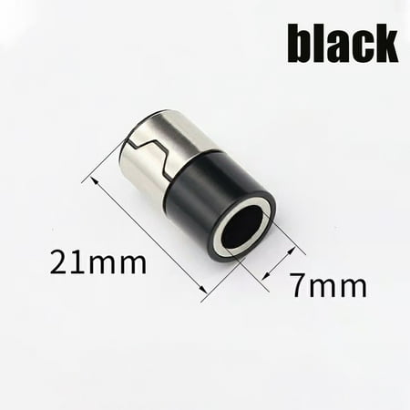 

GLFILL 1Pc Universal 21*12.7Mm Removable Magnetizer Ring Magnetic Steel Screwdriver Bit